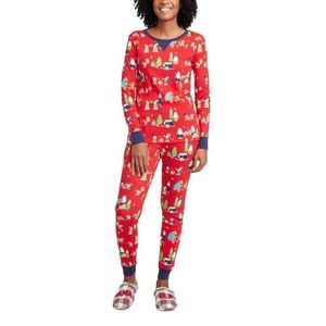 Women's Holiday Gnomes Print ~ Pajama Set - Wondershop | Sz 4X